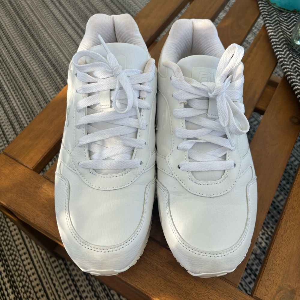 Fila Women White Tennis (Sneakers)